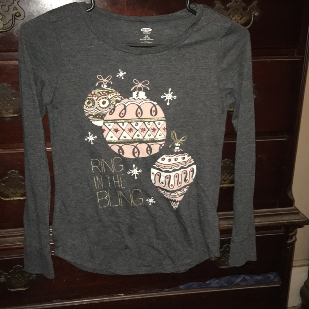 Kids old navy ring in the bling long sleeve